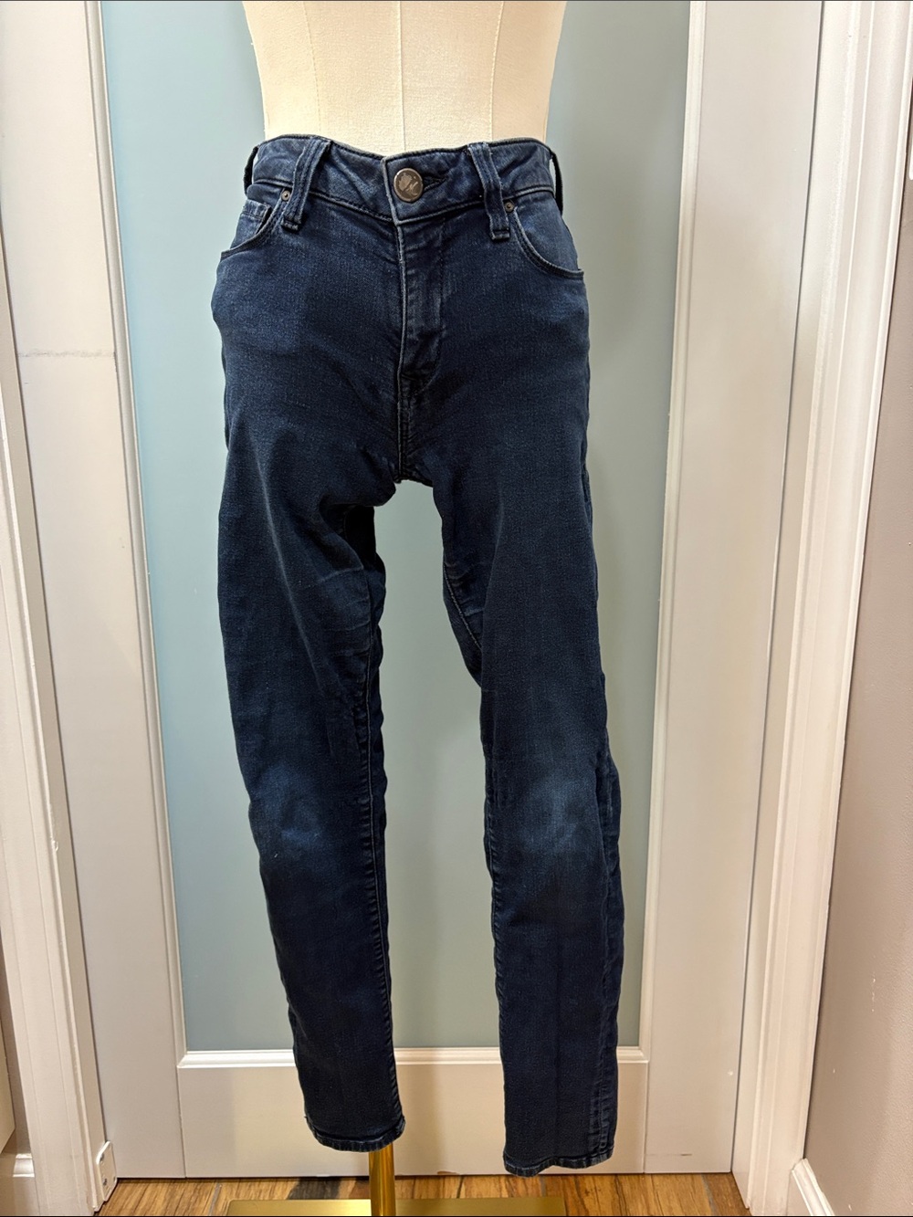Mavi Women's Skinny Jeans in Dark Blue